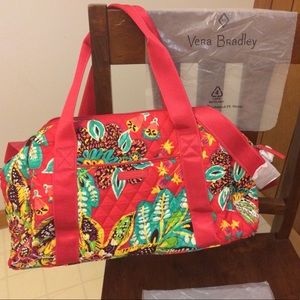 🌸NWT-Vera Bradley-Compact Sport Bag-pattern RUMBA
